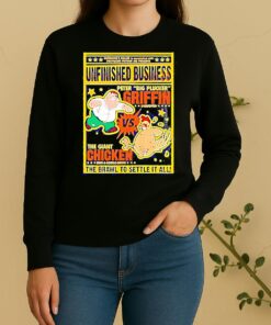 Peter Griffin Vs Giant Chicken Unfinished Business Brawl To Settle It All Sweater