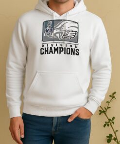 Philadelphia Eagles 2025 East Division Champions Unisex Hoodie