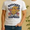 Pikachu Shocked But Not Surprised Retro Shirt
