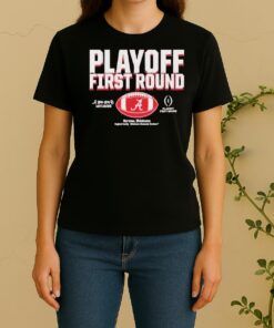 Playoff First Round Alabama Crimson Tide 2025 Cfp Winner Women Shirt