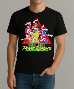 Power Rangers Christmas Ho Ho Power Rangers Premium Shirt