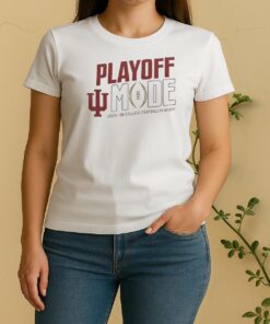 Pretty Indiana Hoosiers Cfp 2025 2026 Playoff Mode Logo Women Shirt