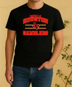 Property Of Houston Gamblers Ufl Logo Shirt