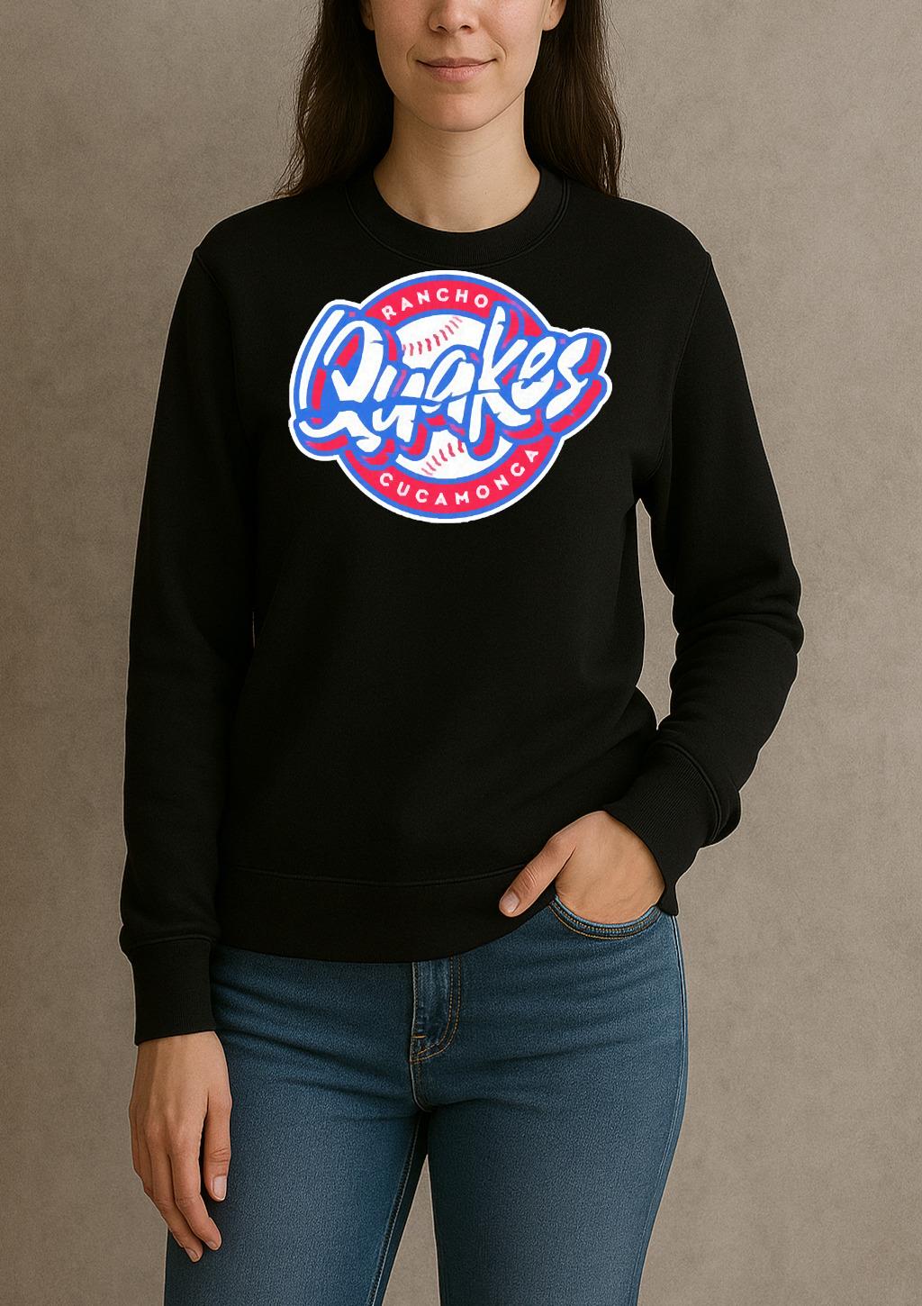 Rancho Quakes Cucamonga Logo Premium sweater