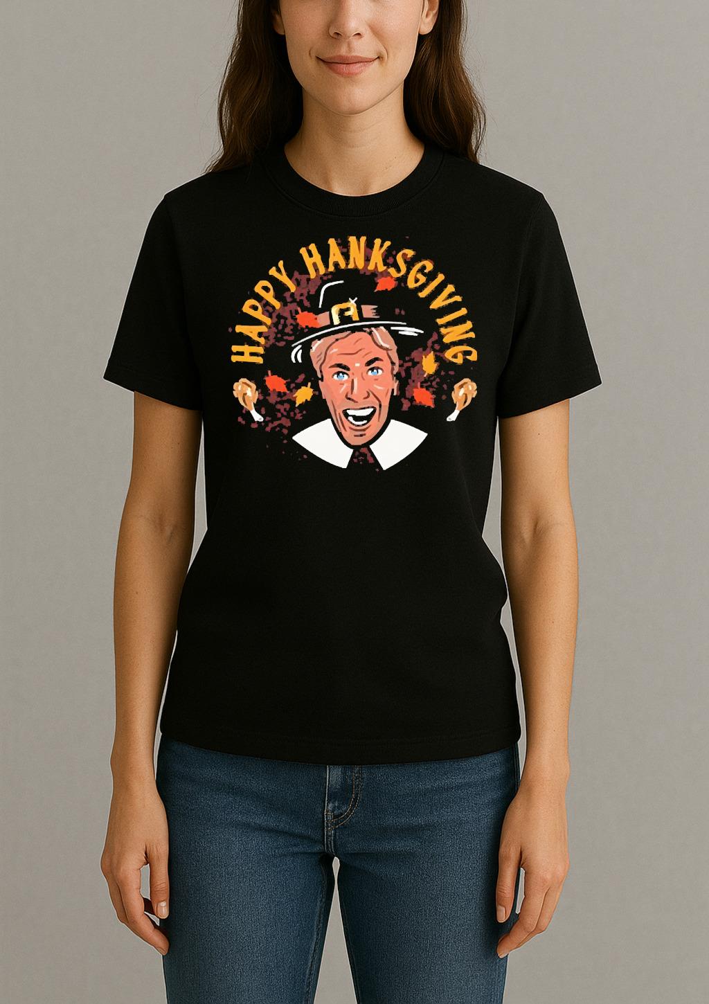 Rangers Henrik Lundqvist Happy Thanksgiving Premium Womentee