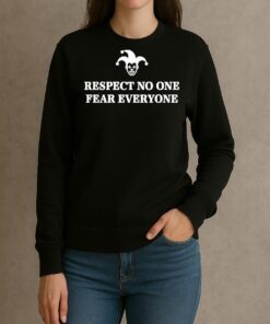 Respect No One Fear Everyone Clown Premium sweater