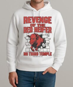 Revenge Of The Red Heifer No Third Temple Unisexhoodie