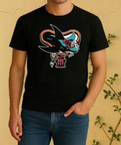 San Jose Sharks Nhl First Responders Night Logo Shirt