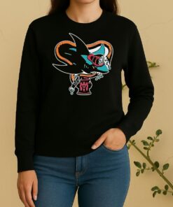San Jose Sharks Nhl First Responders Night Logo Sweater