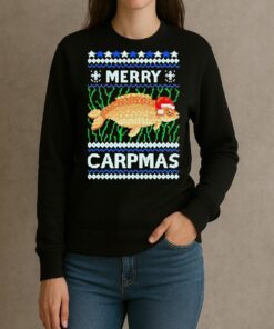 Santa Claus Carpmas Merry Carpmas Ugly Christmas Premium sweater