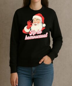 Santa Claus Ho Ho Homosexual Premium sweater