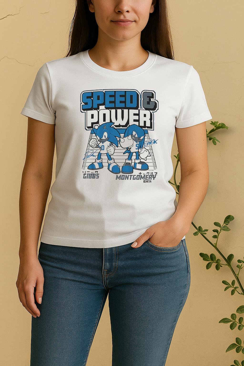 Sega Sonic Knuckles Women Shirt