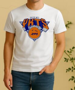 Sheck Wes Ykts New York Knicks Logo Parody Circle Shirt