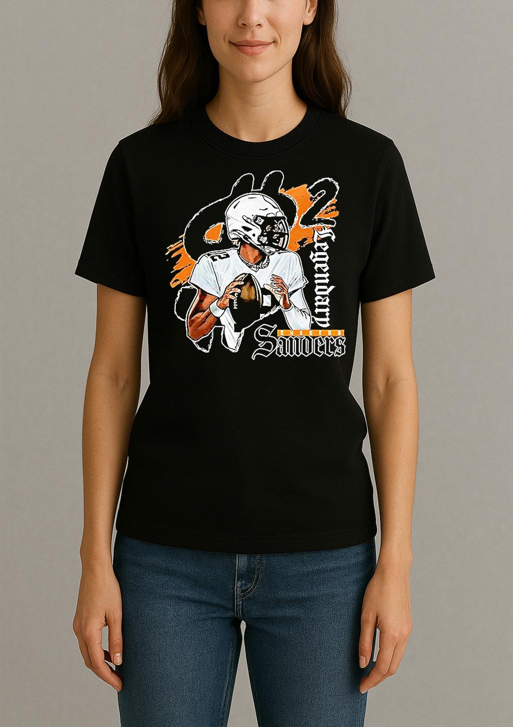 Shedeur Sanders 2Legendary Graphic Womentee