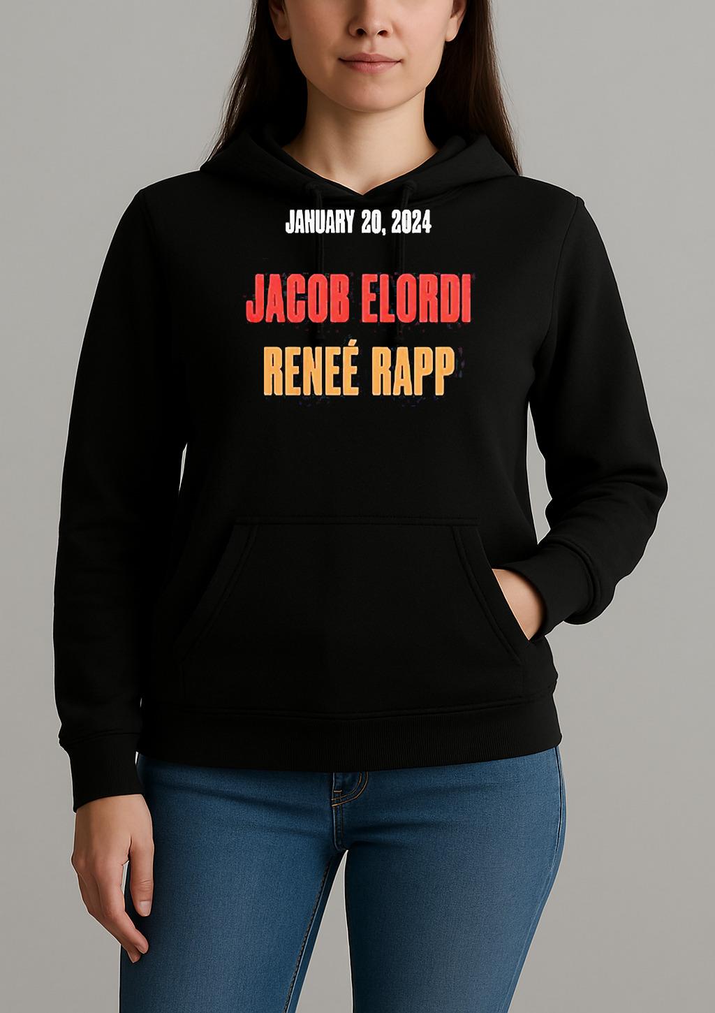 Shedeur Sanders Legendary Jacob Elordi Renee Rapp Unisexhoodie