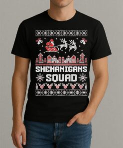 Shenanigans Squad Ugly Christmas Shirt