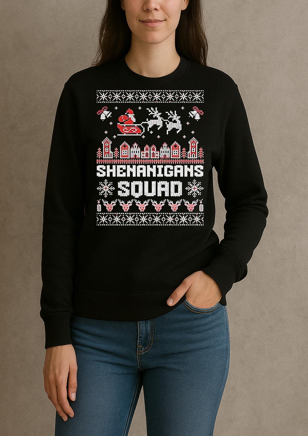 Shenanigans Squad Ugly Christmas sweater