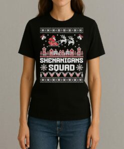 Shenanigans Squad Ugly Christmas Womentee