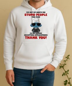 Smurf Ive Met My Quota For Stupid People This Year Circle Unisex Hoodie