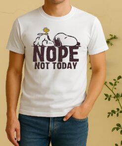 Snoopy Sleep And Woodstock Are In A Nope Mood Shirt