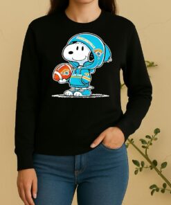 Snoopy Wears Jacksonville Jaguars Football Sweater