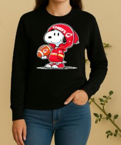 Snoopy Wears Kansas City Chiefs Football Sweater