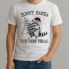 Sorry Santa Ive Been Feral Christmas Tree Shirt