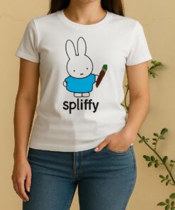 Spliffy Bunny Graphic Women Shirt