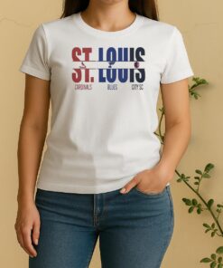 St Louis City Sc St Louis Cardinals St Women Shirt