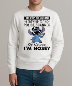Stitch I Grew Up The Listening I Grew Up To The Police Scanner sweater