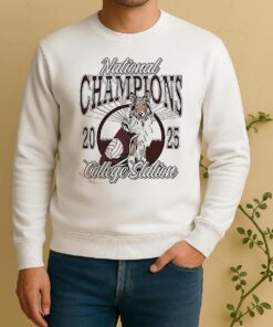 Texas Aampm Aggies Volleyball Reveille Mascot National Champions College Station 2025 Sweater
