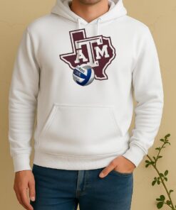 Texas Am Aggies Volleyball Molten Ncaa Unisex Hoodie