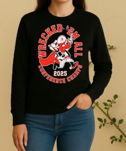 Texas Tech Red Raiders 2025 Wrecked Em Conference Champions Sweater