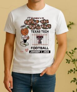 Texas Tech Red Raiders 2026 Orange Bowl January 1Sshirt