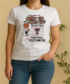 Texas Tech Red Raiders 2026 Orange Bowl January 1SsWomen Shirt