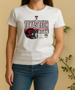Texas Tech Red Raiders Orange Bowl 2026 Cfp Quarterfinal Women Shirt