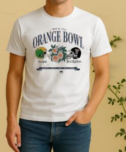 Texas Tech Red Raiders Vs University Of Oregon 2026 Capital One Orange Bowl Shirt