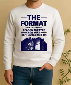 The Format Los Angeles Ringer Live At The Legendary Beacon Theatre New York Sept 30Th Sweater