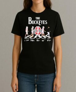 The Ohio State Buckeyes Abbey Road 2025 Womentee