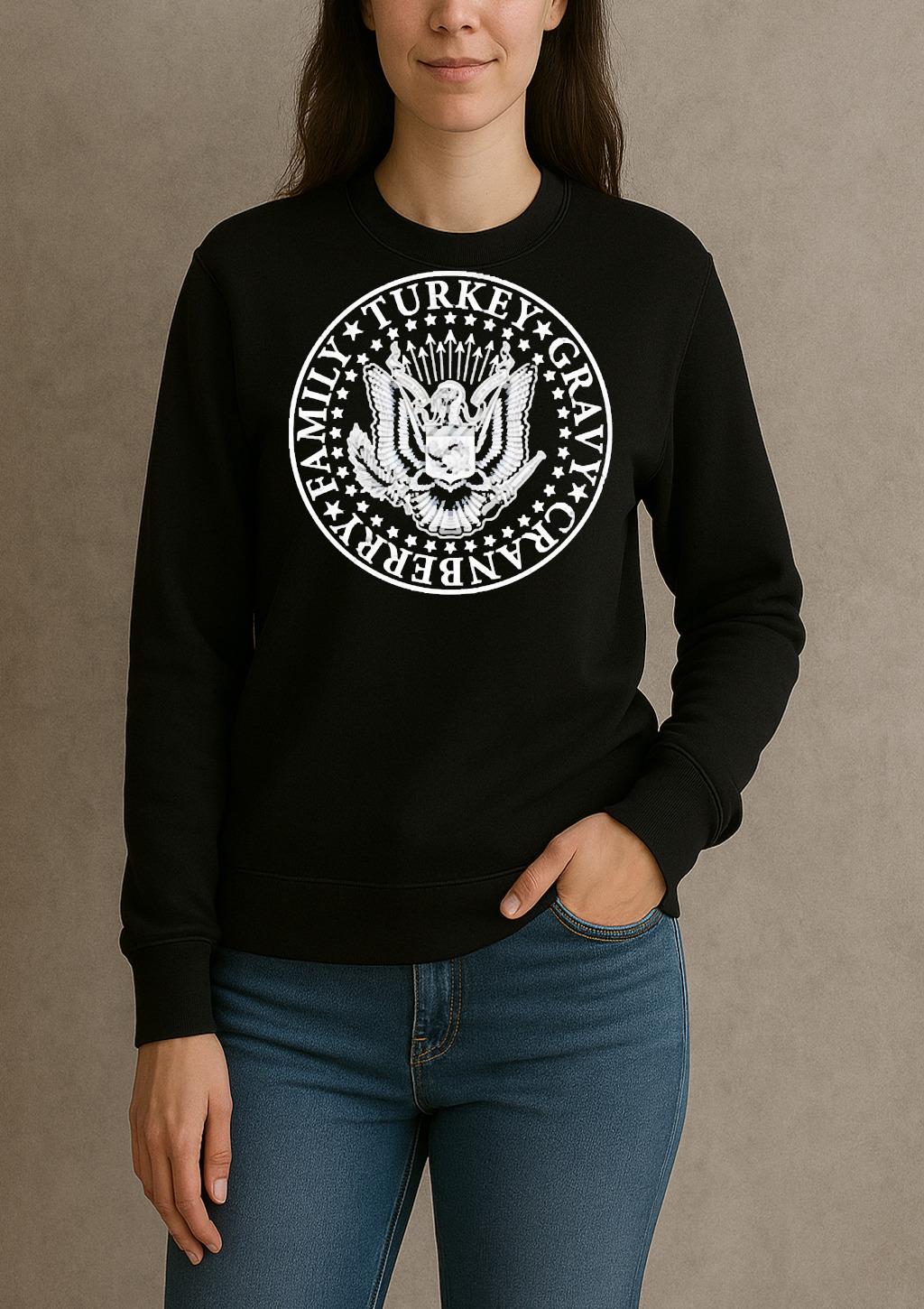 Turkey Gravy Cranberry Family Premium sweater