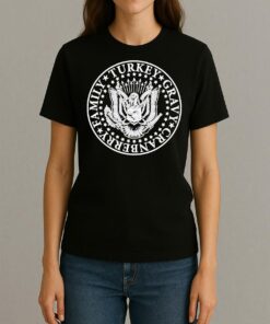 Turkey Gravy Cranberry Family Premium Womentee