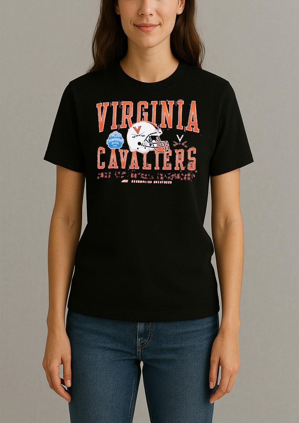 Virginia Cavaliers 2025 Acc Football Championship Helmet Womentee