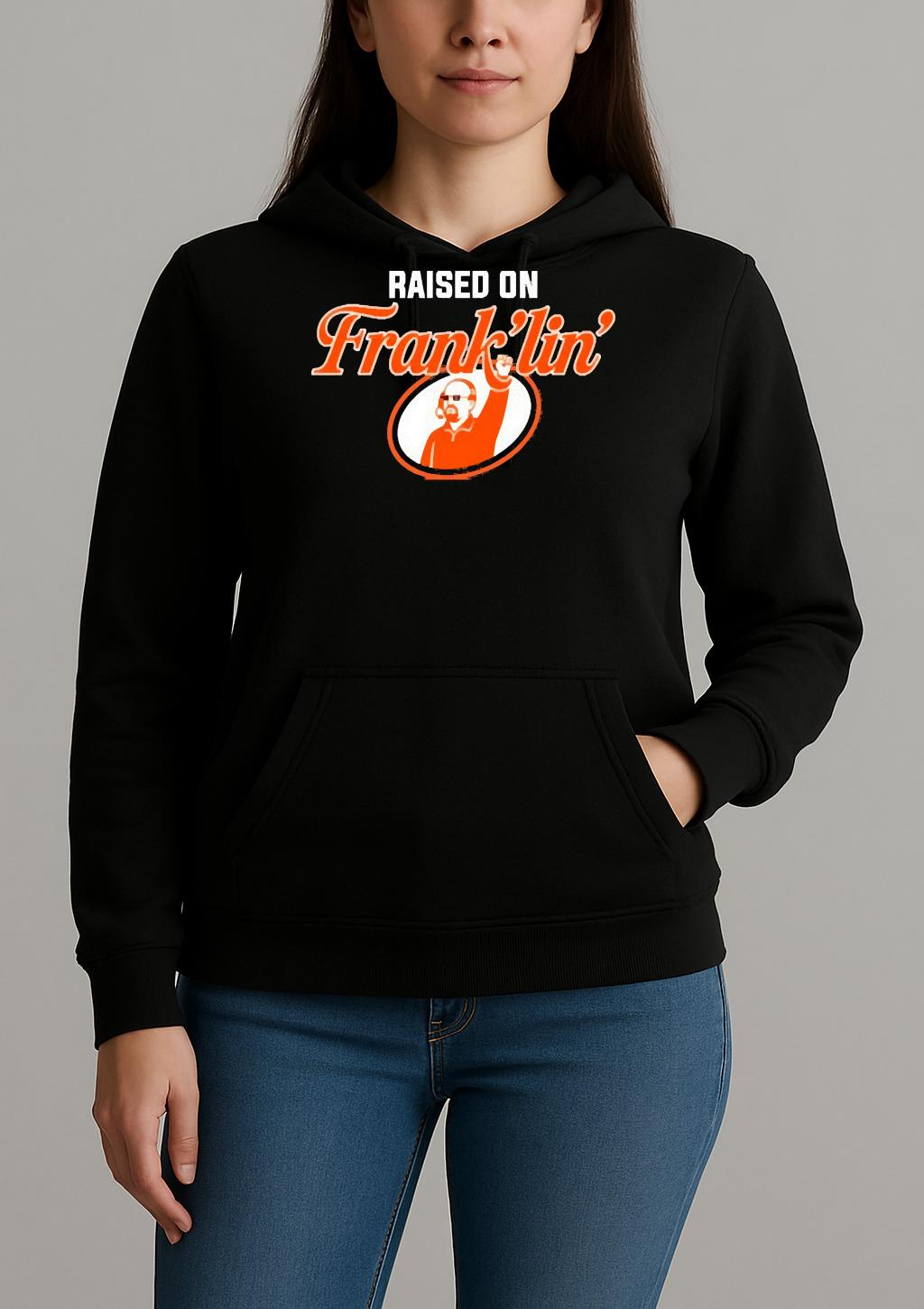 Virginia Tech Hokies Raised On Franklin Unisexhoodie