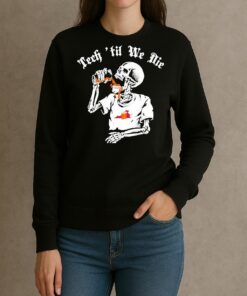 Virginia Tech Hokies Tech Til We Die Skeleton sweater