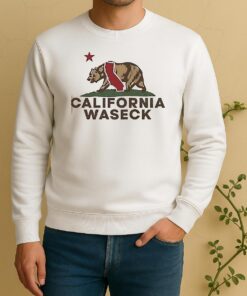 Waseck California Bear California Republic Wordplay Vintage Sweater