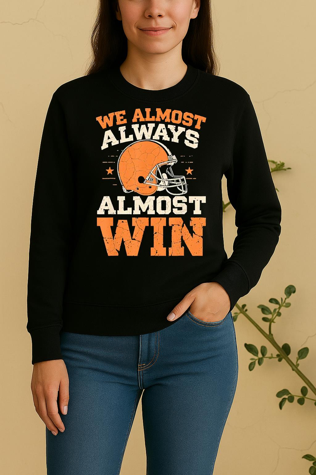 We Almost Always Almost Win Sweater