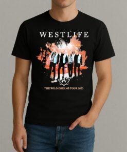 Westlife The Wild Dreams Tour 2023 Cardiff Event Shirt