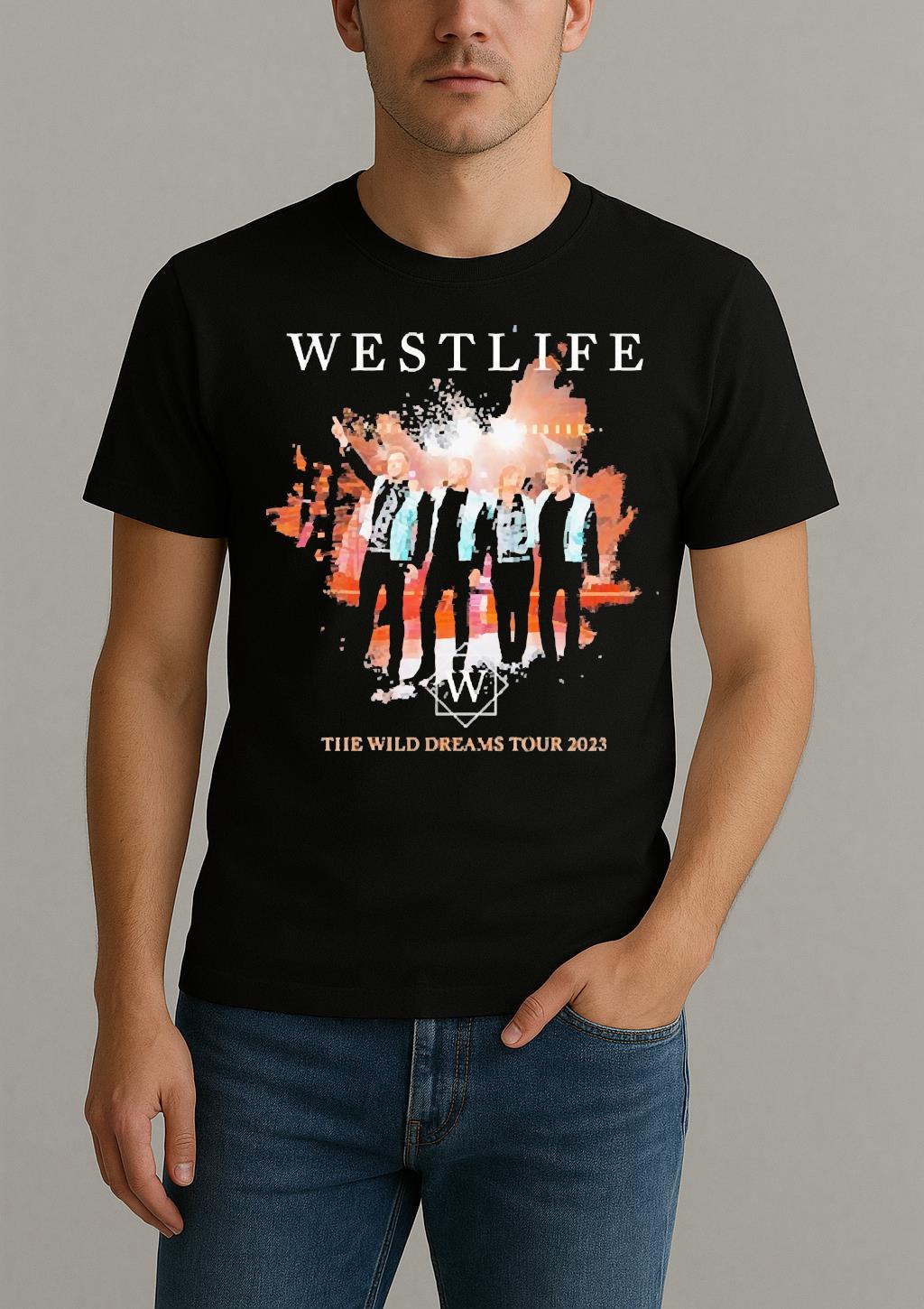 Westlife The Wild Dreams Tour 2023 Cardiff Event Shirt