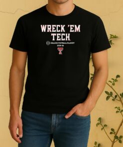 Wreck Em Tech 2025 Cfp Team Slogan Shirt