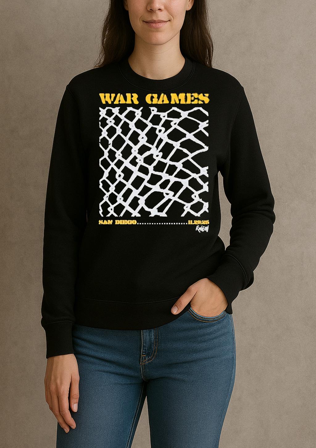 Wwe X Kate Wein Survivor Series War Games 2025 Boxy sweater